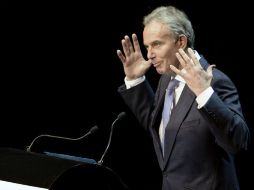 Blair está en México para dar una serie de conferencias. AFP  /