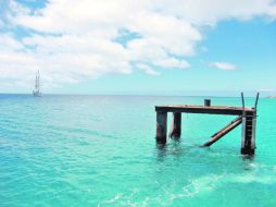 Rodeado de mar. La Isla Kiritimati (o Christmas) está lejos de todo, lo que la convierte en un sitio rodeado de mucha paz.  /