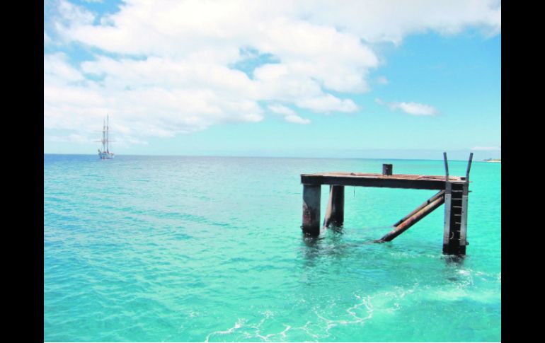 Rodeado de mar. La Isla Kiritimati (o Christmas) está lejos de todo, lo que la convierte en un sitio rodeado de mucha paz.  /