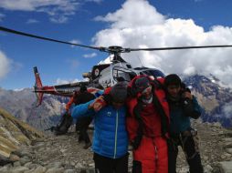 Una avalancha dificultó el ascenso a la cumbre del Manaslu. AFP  /