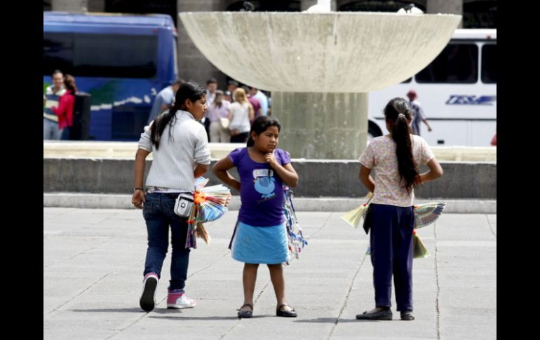 La explotación laboral infantil es uno de los temas que más preocupa a la CDHDF. ARCHIVO  /