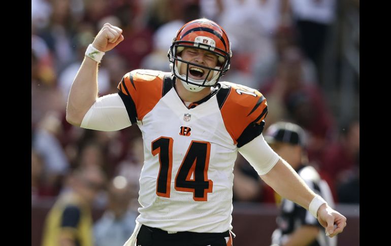 Andy Dalton llevó a su equipo a una merecida victoria. AP  /