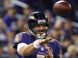 Joe Flacco, completó 28 de sus 39 pases para una ganancia de 382 yardas con tres lanzamientos de touchdown. REUTERS  /