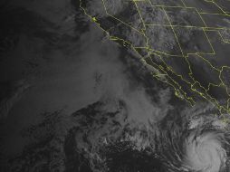 El huracán ''Miriam'' se intensificó de manera rápida a categoría tres en la escala Saffir-Simpson. ARCHIVO  /