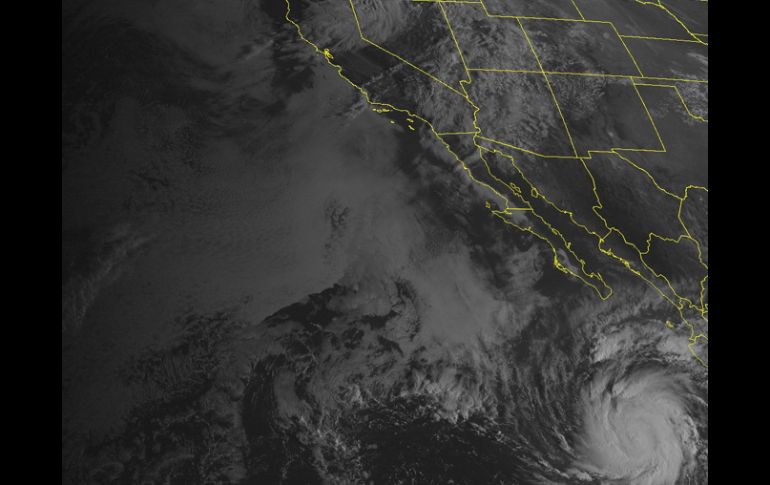 El huracán ''Miriam'' se intensificó de manera rápida a categoría tres en la escala Saffir-Simpson. ARCHIVO  /