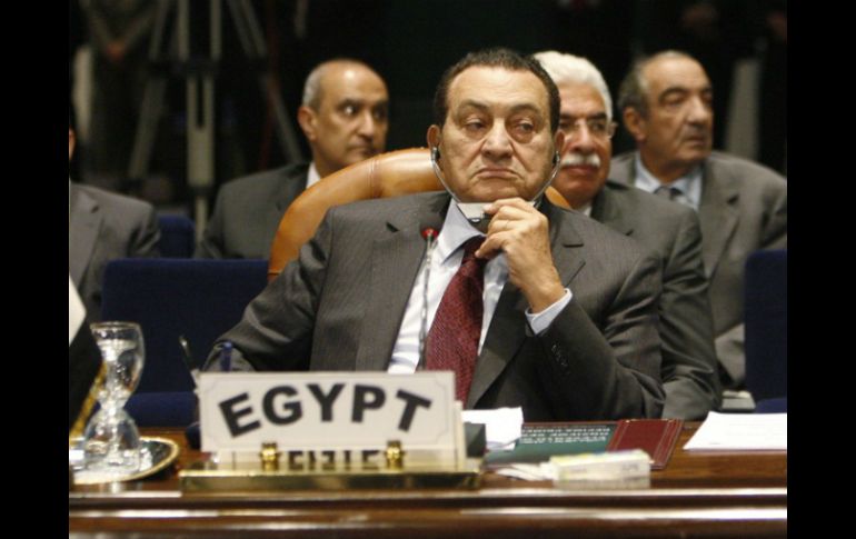 El ex presidente egipcio Hosni Mubarak. ARCHIVO  /