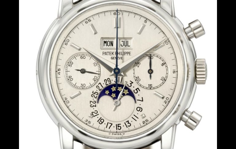 La joya es de la marca Patek Philippe. EFE  /