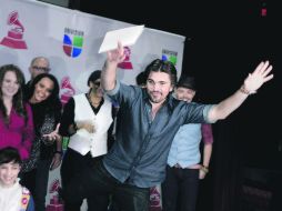 De vena. Buenos momentos para Juanes, quien destaca en las nominaciones al gramófono dorado. EFE  /