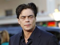 Benicio Del Toro dio a conocer que padeció de la mano de Hayek, durante varias tomas. ARCHIVO  /