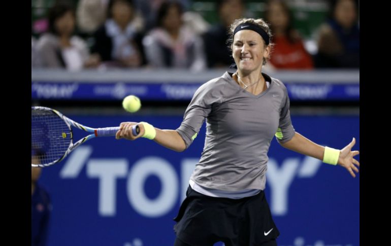 Azarenka no tuvo problemas para derrotar a Vinci por 6-4 y 6-2. REUTERS  /