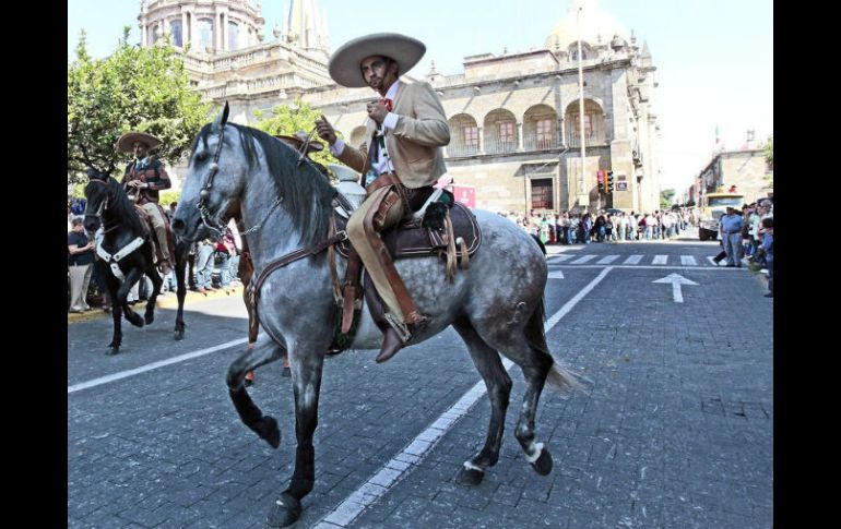 Los organizadores de evento señalan que en la cabalgata puede participar cualquier ciudadano que desee asistir con su caballo. ARCHIVO  /