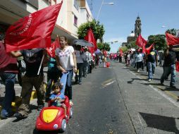 Los cierres a la circulación por la avenida serán mientras los manifestante realizan su recorrido. ARCHIVO  /