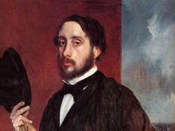 Imagen de un autorretrato de Edgar Degas. Esta y otras obras más podrán ser admiradas próximamente en Italia. ESPECIAL  /