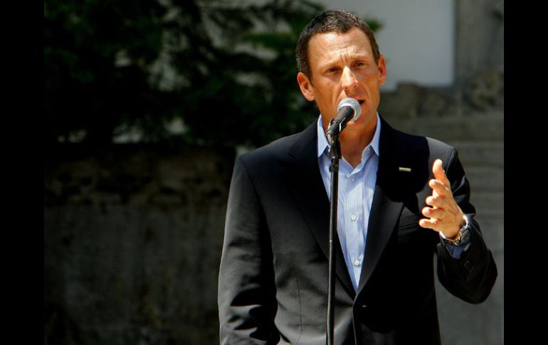 Lance Armstrong ya dijo que no se defenderá más de las acusaciones de dopaje. MEXSPORT  /