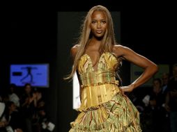 La modelo británica, Naomi Campbell. ARCHIVO  /