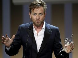 Ewan McGregor recibió hoy el Premio Donostia. EFE  /