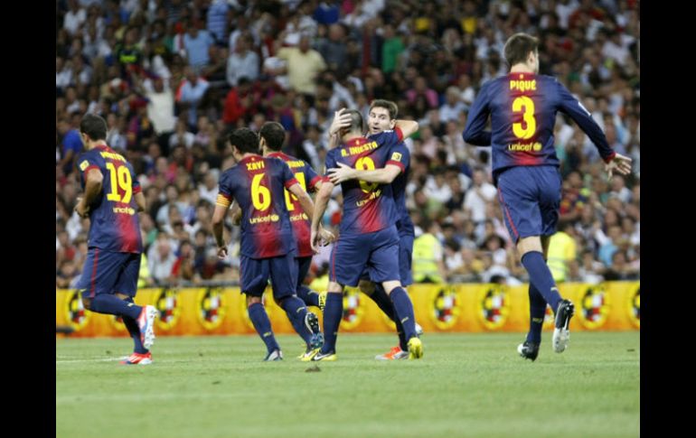 El conjunto catalán inicia un periodo de tres partidos de máxima exigencia, que concluirá con el clásico en el Camp Nou. ARCHIVO  /