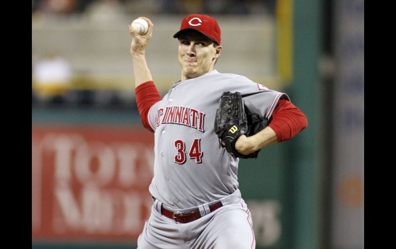 Homer Bailey estuvo cerca del juego perfecto esta ncohe ante los Piratas. AFP  /