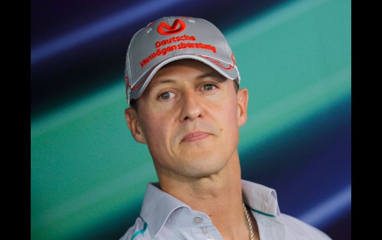 Schumacher, de 43 años, ha siete veces  campeón del mundo de Fórmula 1. ARCHIVO  /