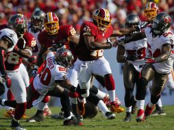 Imagen del partido entre Washington y Tampa Bay. AP  /