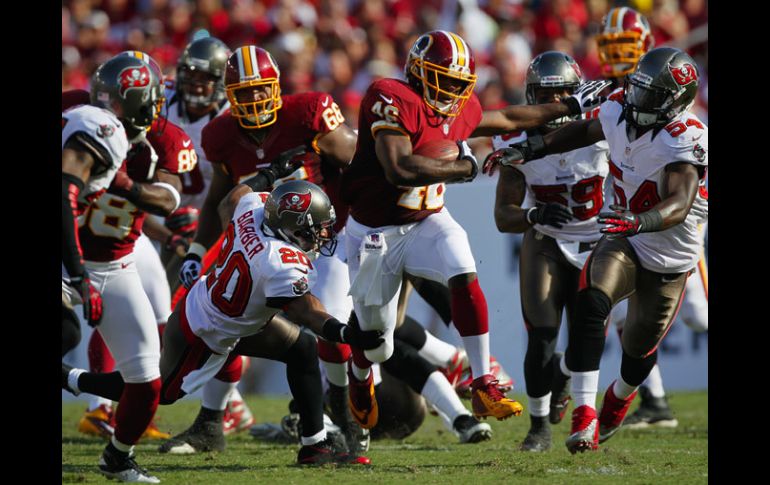 Imagen del partido entre Washington y Tampa Bay. AP  /