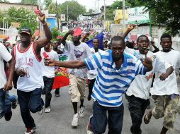 Miles marchan contra la supuesta corrupción del Gobierno haitiano. AFP  /