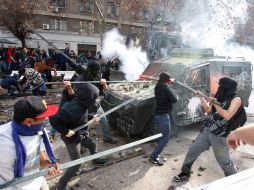 Los estudiantes han realizado constantes protestas en demanda de educación pública gratuita y de calidad. ARCHIVO  /