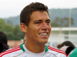 Héctor Moreno, junto a Giovani dos Santos y Carlos Vela son los únicos del equipo que juegan en Europa. MEXSPORT  /