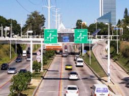 Los displays informativos estarán en Lázaro Cárdenas, Alcalde y López Mateos Sur. ESPECIAL  /