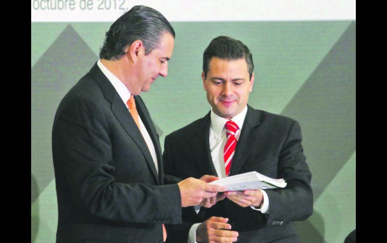 El presidente electo de México, Enrique Peña Nieto, se reunió en privado con el empresario Gerardo Gutiérrez Candiani. EL UNIVERSAL  /