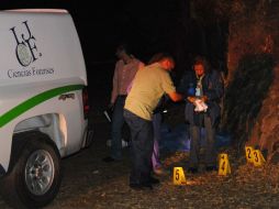 El cuerpo fue trasladado a las instalaciones de la morge de la Región Ciénega. ARCHIVO  /