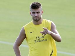 Gerard Piqué acelera su proceso de recuperación con ejercicios especiales y entrenamientos en días libres. ARCHIVO  /