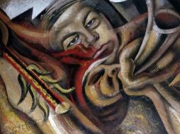 Uno de las obras del artista mexicano David Alfaro Siqueiros. ARCHIVO  /