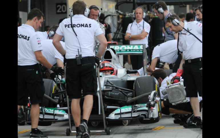 En la sesión matinal Michael Schumacher había sido el quinto más rápido. AFP  /