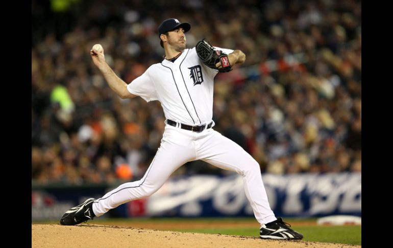 Justin Verlander fue el pitcher ganador del primer juego de la serie divisional. AFP  /