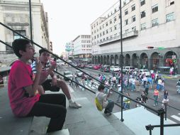 Centro tapatío. El desfile de esta mañana se llevará a cabo a lo largo de la Avenida Alcalde-16 de Septiembre.  /