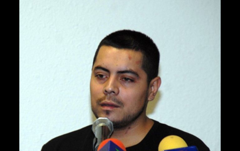 José Enrique Jiménez Zavala, ''El Wicked'', presunto autor material del homicidio de la activista Marisela Escobedo. NTX  /