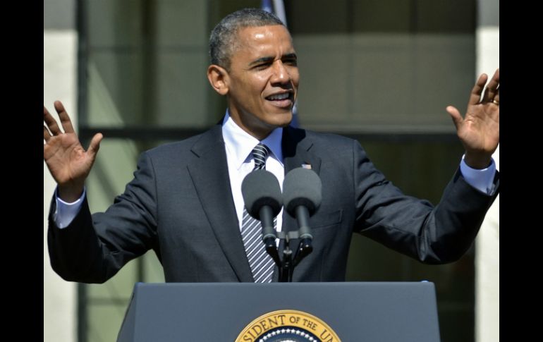 Barack Obama anunció la inscripción en el registro de monumentos nacionales de una propiedad relacionada con César Chávez. AP  /