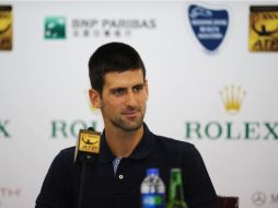 Djokovic expresó que a pesar de tener a su alcance al puesto de número uno esto no le quita el sueño. AFP  /