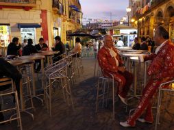 La representante de la asociación de los Empresarios de la Plaza de los Mariachis pide ayuda de la nueva administración. ARCHIVO  /