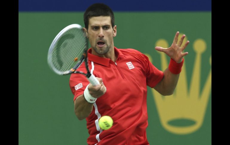 Djokovic derrotó al búlgaro Grigor Dimitrov por 6-3 y 6-2 en solo 54 minutos. AP  /