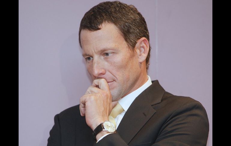 Lance Armstrong espera el veredicto final sobre su caso. AP  /