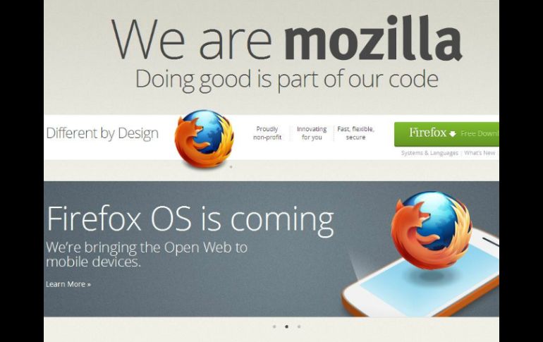 El proyecto a largo plazo de la traducción del navegador está amparado por la Fundación Mozilla. ESPECIAL  /