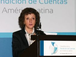 Jacqueline Peschard afirma que la creciente migración representa un reto creciente para los Estados. NTX  /