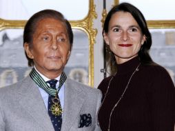 Valentino comenzó su historia en el mundo de la moda a los 17 años. AFP  /