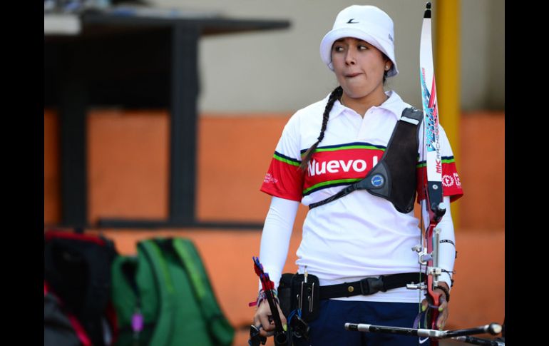 Mariana Avitia no asistió al reconocimiento por estar compitiendo en el nacional. MEXSPORT  /