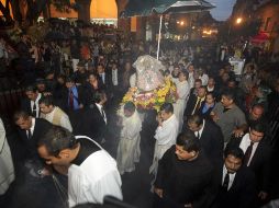 La llevada de la Virgen de Zapopan se ha constituido como la Romería Mariana con mayor convocatoria del mundo cristiano.  /