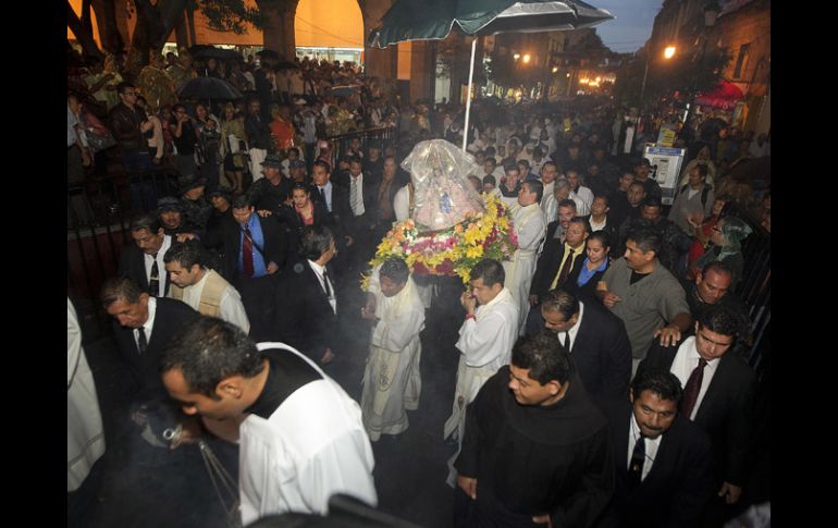 La llevada de la Virgen de Zapopan se ha constituido como la Romería Mariana con mayor convocatoria del mundo cristiano.  /