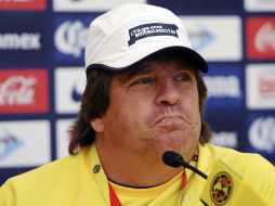 Miguel Herrera dice que no hay amarguera en Coapa. MEXSPORT  /