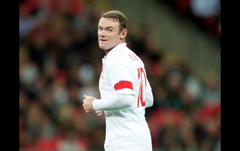 Waynew Rooney se estreno como capitán anotando dos goles en la victoria de Inglaterra en Wembley. MEXSPORT  /